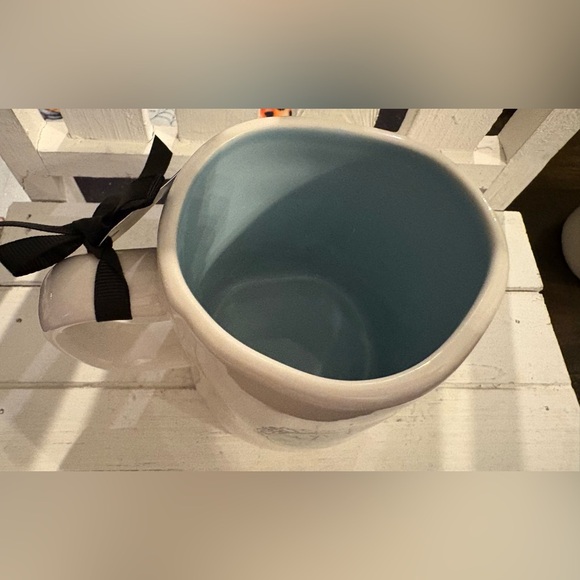 Rae Dunn “Up til Midnight” Mug with Blue Interior - Picture 4 of 4